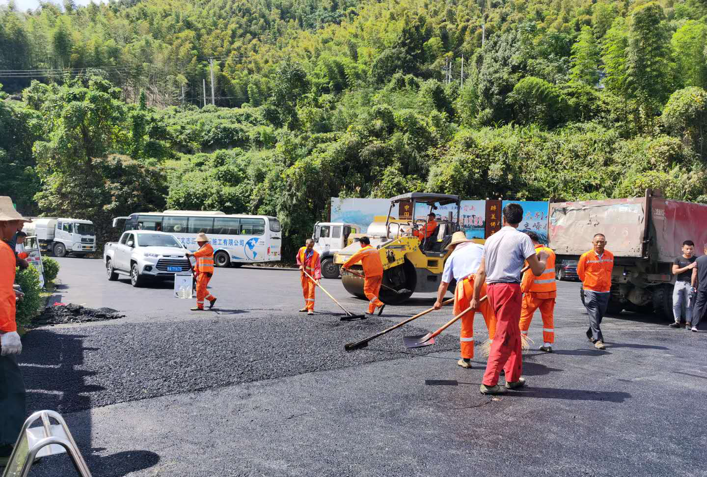 佛子嶺壩上碼頭停車場提升改造工程順利完成