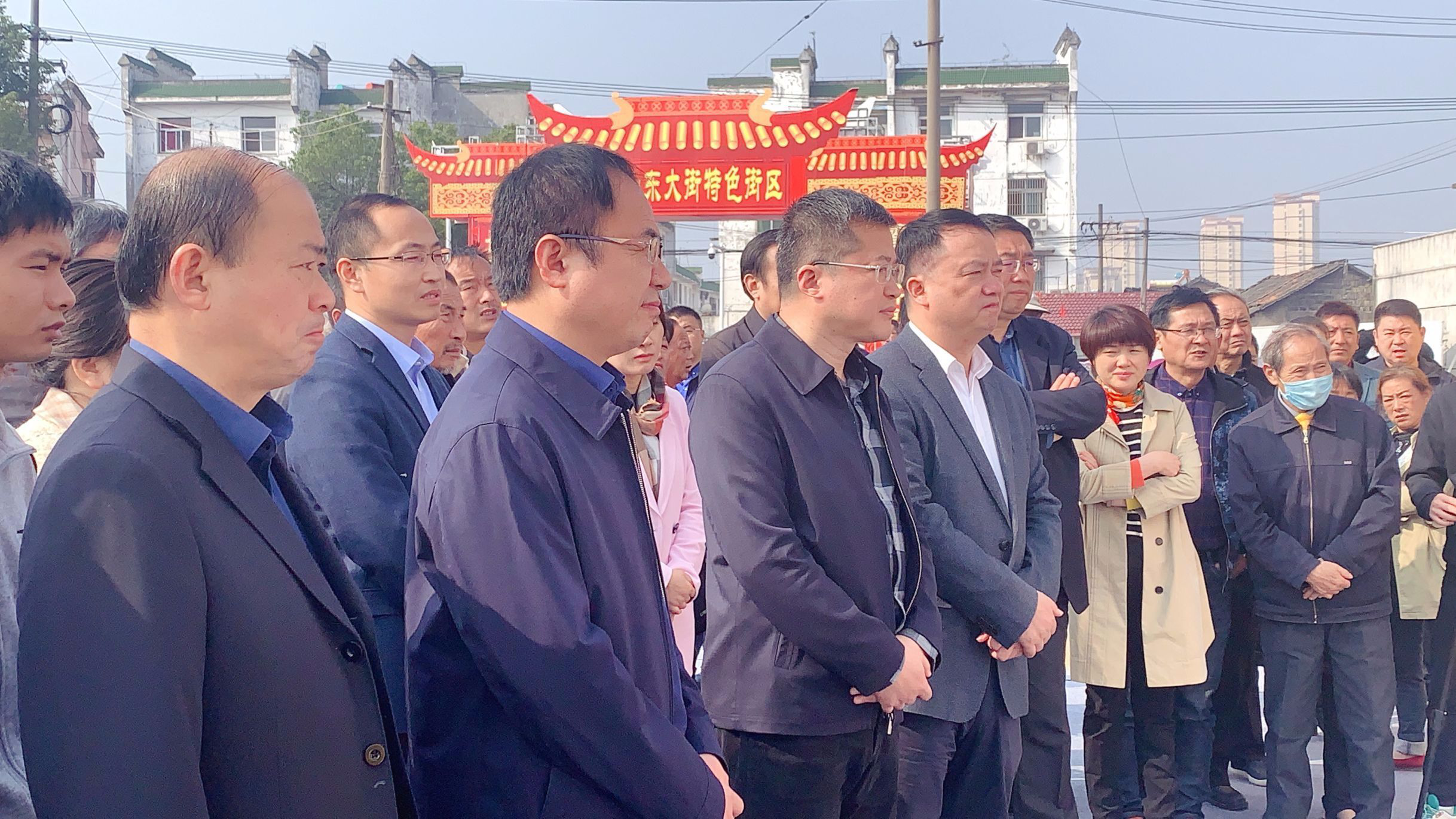 霍山東大街特色街區(qū)項目破土動工