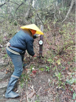 銅鑼寨風景區(qū)組織員工義務勞動